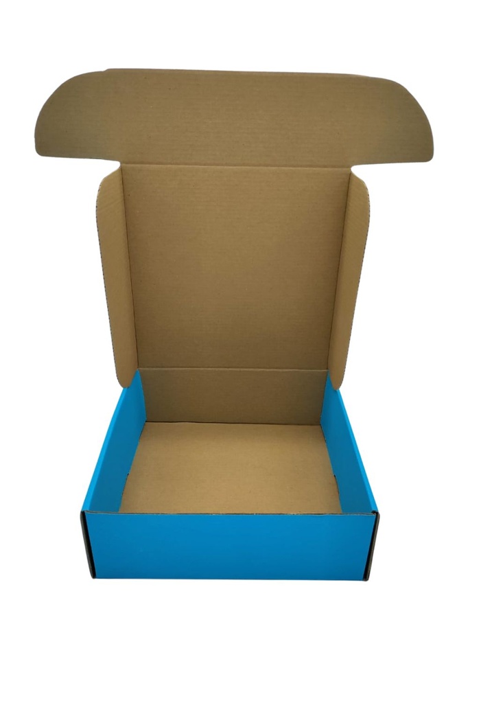 RB CAJA TOKIO 20X20X7 AZUL CELESTE