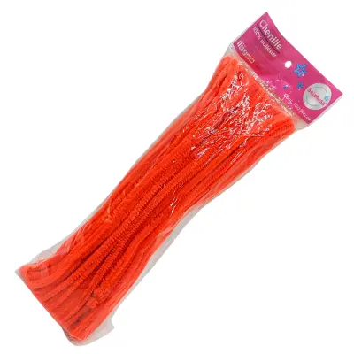 merceria-limpiapipas-selanusa-naranja fluorescente-con100-manualidad.webp