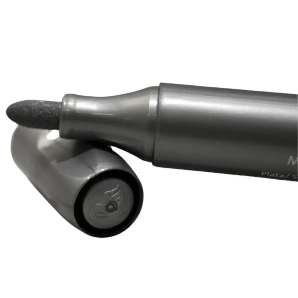 MARCADOR METALICO PLATA PELIKAN MARKATODO 22306 CARRUSEL.webp