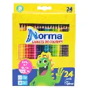 COLORES NORMA con 24 REDONDOS CARRUSEL.webp