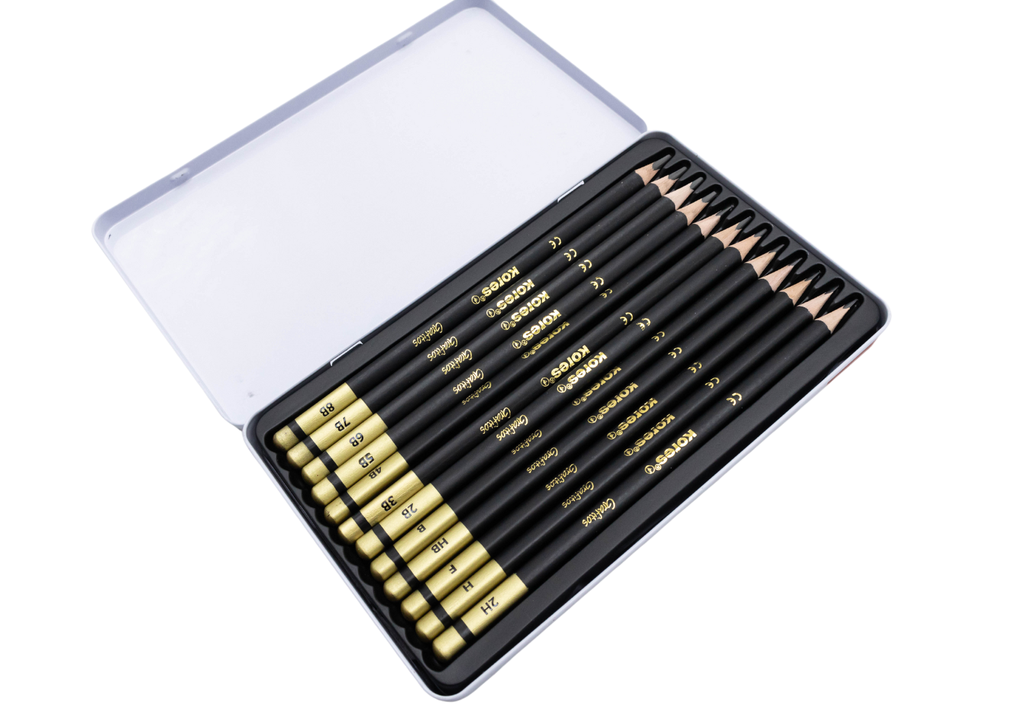 LAPIZ TRIANGULAR GRADUADO KORES C12