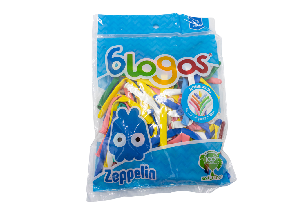 GLOBOS 270 ZEPPELIN SURTIDO C50 BLOGOS