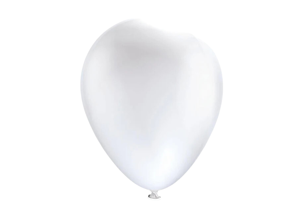 GLOBOS 9 BLANCO NIEVE C50 BLOGOS