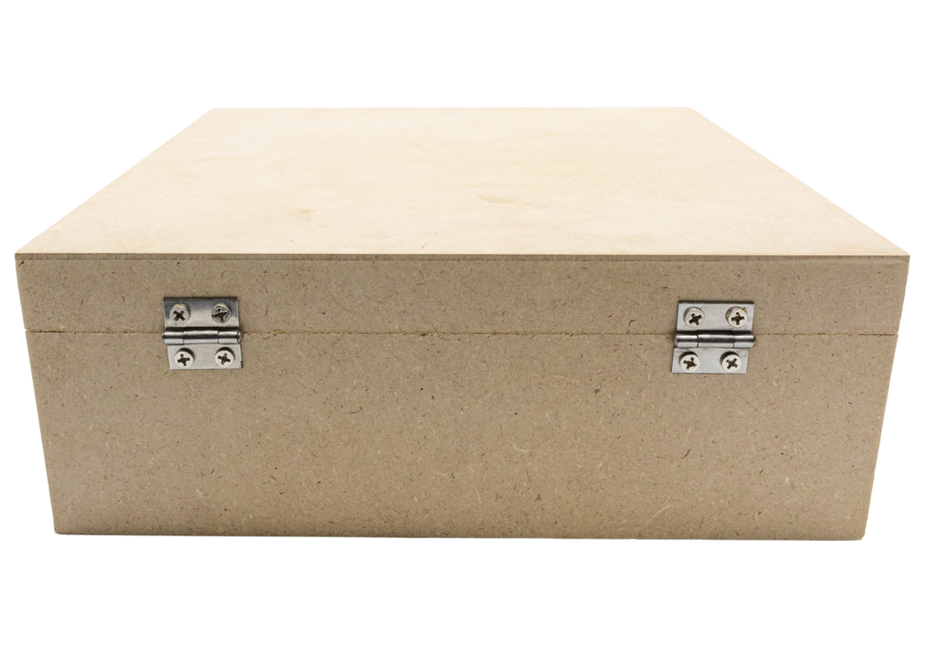 CAJA C/TAPA Y DIVISION 30X30X11 MADERA