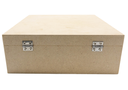 CAJA C/TAPA Y DIVISION 30X30X11 MADERA