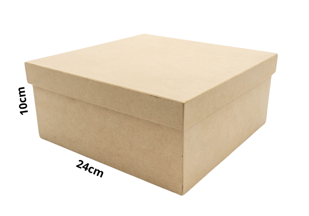 CAJA REGALO 4 DIVISIONES 24X24X11 MADERA