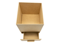CAJA FLORES CON CAJON 13X13X17 MADERA