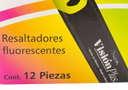 CAJA MARCATEXTOS GRUESO AMARILLO VISION PLUS 2600AM