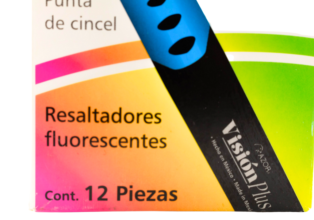 CAJA MARCATEXTOS VISION PLUS AZUL 2600AZ