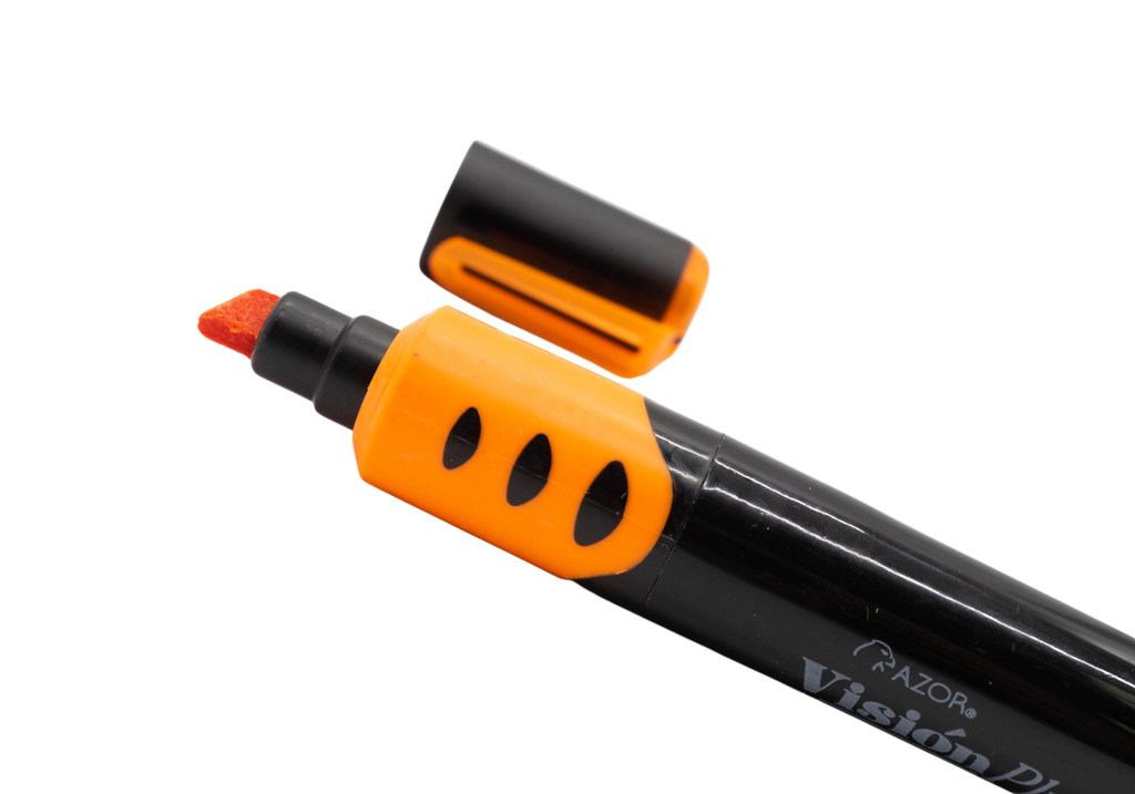 CAJA MARCATEXTOS VISION PLUS NARANJA 2600NA