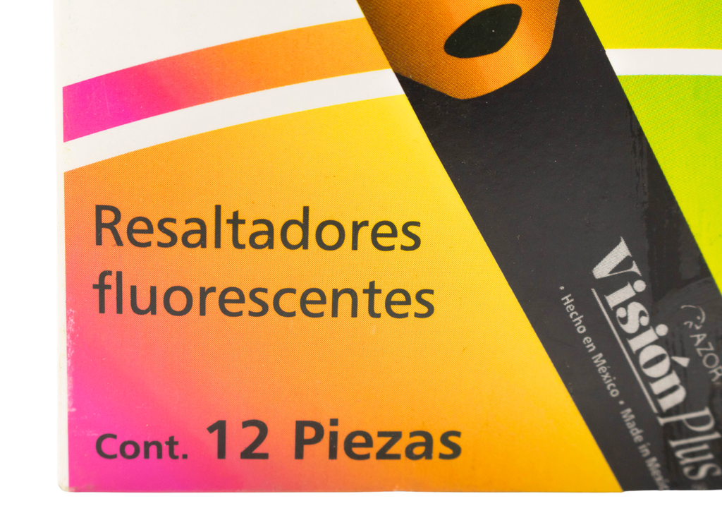 CAJA MARCATEXTOS VISION PLUS NARANJA 2600NA