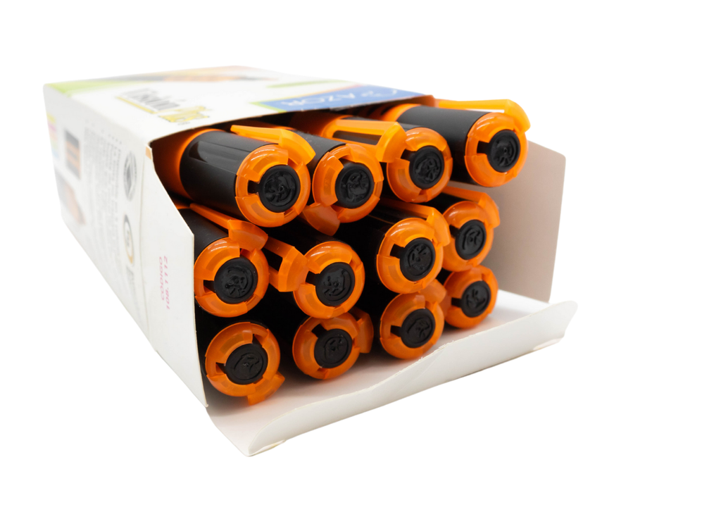 CAJA MARCATEXTOS VISION PLUS NARANJA 2600NA