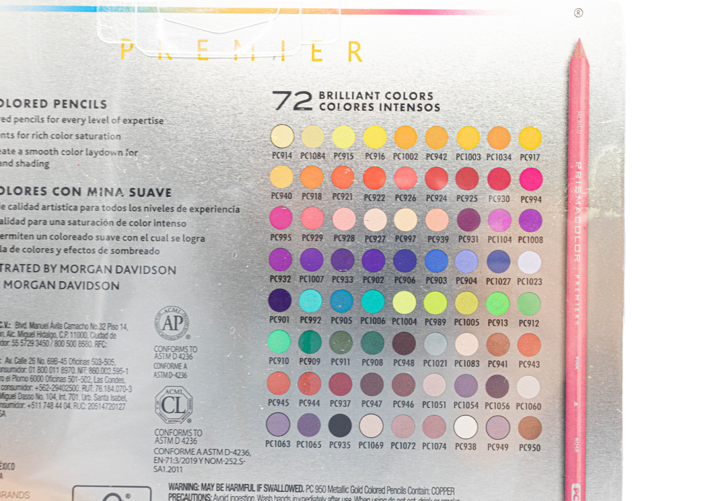 COLORES PRISMACOLOR PREMIER C72