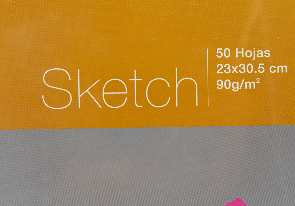 BLOCK SKETCH 90GR 50H 23X30.5CM