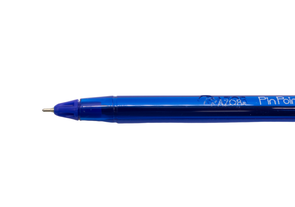 CAJA PLUMA PUNTO FINO 0.7MM AZUL AZOR