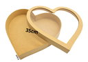CAJA CORAZON MICA 33X5.5 MADERA