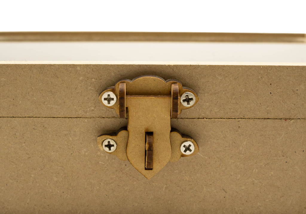 CAJA C/DIVISION T/CRISTAL 20X30X7.5 MADERA