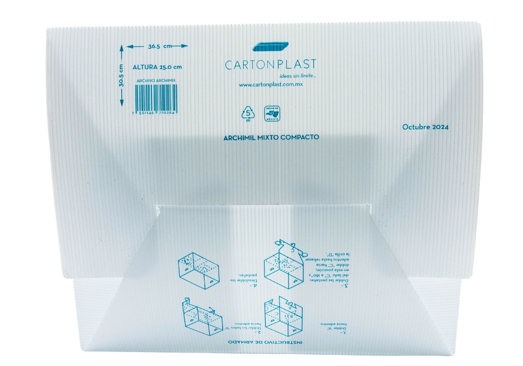 ARCHIVO ARCHIMIX PLASTICO CARTA