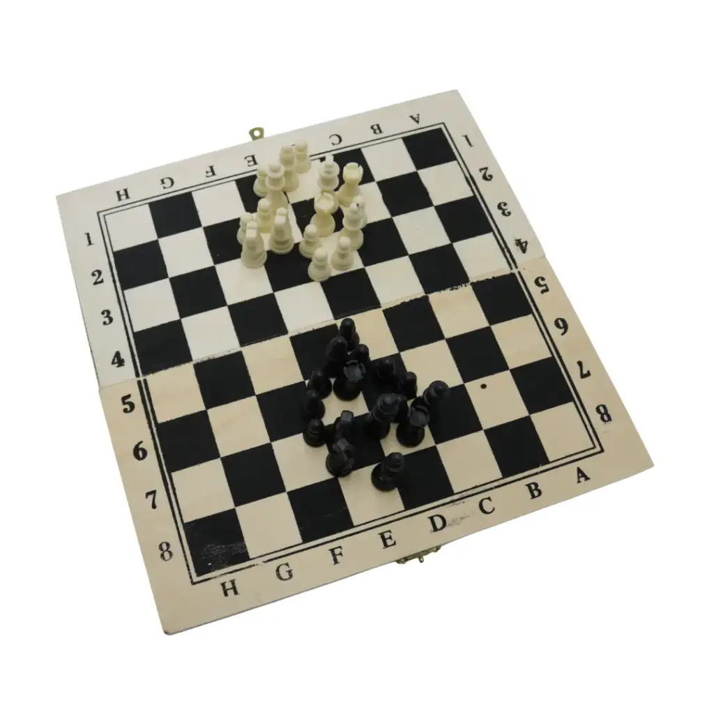 AJEDREZ MADERA GDE #2914