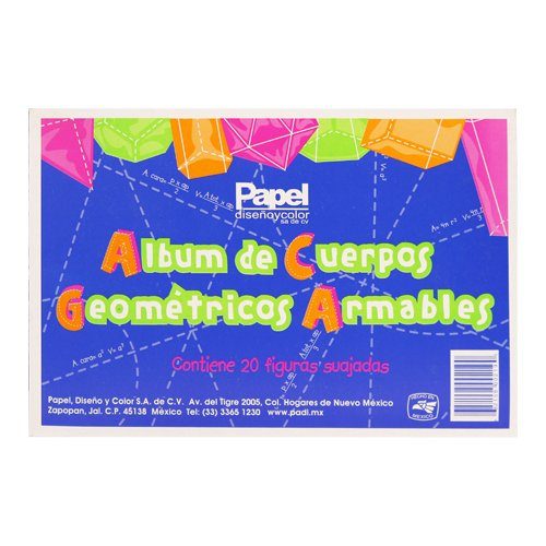 ALBUM CUERPOS GEOMETRICOS PADI
