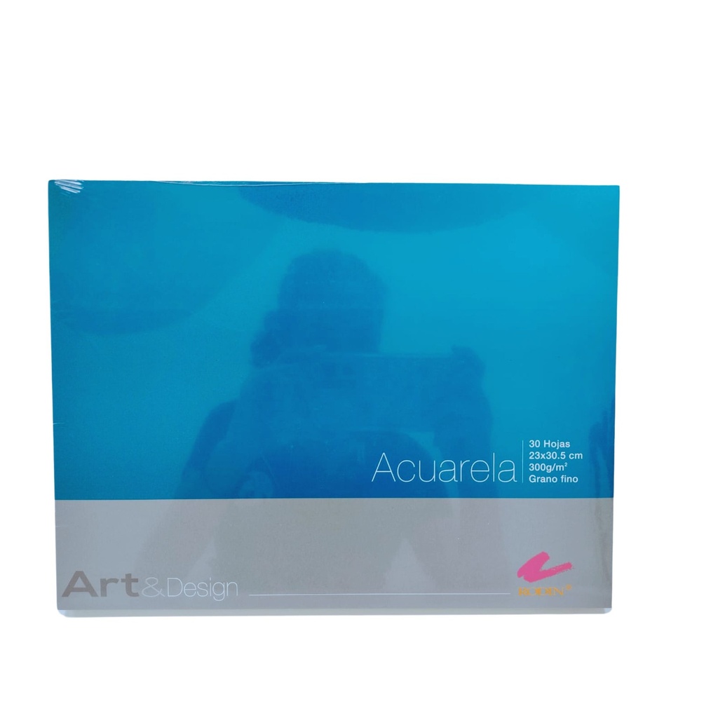 [7501139189886] BLOCK DIBUJO ACUARELA 23X30.5CM 300G 30H RODIN