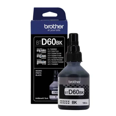 BOTELLA DE TINTA BROTHER BTD60BK NEGRO