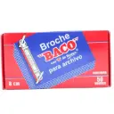 BROCHE BACO ROJO B-082 8CM