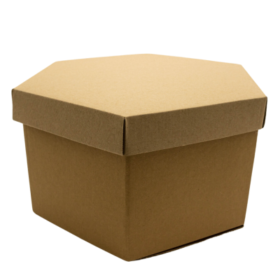 [CART005] CAJA CARTON HEXAGONO