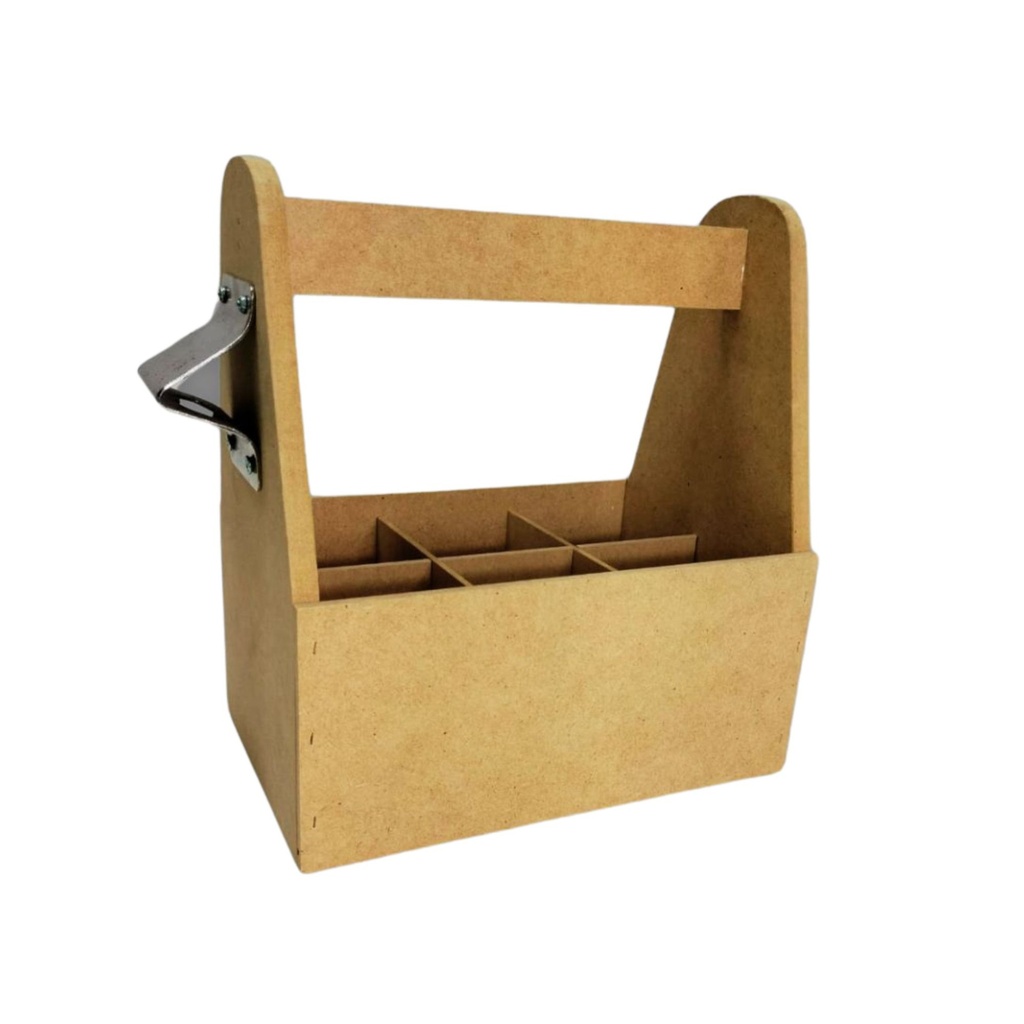 [7502242331506] CAJA P/CERVEZA #6 MADERA