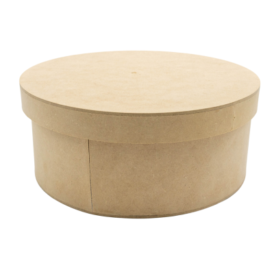 [7502293382717] CAJA REGALO REDONDA 24X10 MADERA