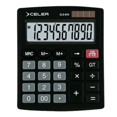 CALCULADORA ESCRITORIO 10 DIG CELER CLS-810