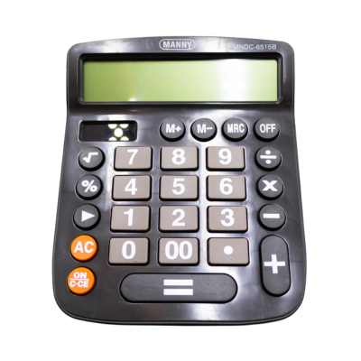 [7502285230606] CALCULADORA ESCRITORIO 12DIG MANNY MNDC-6515B