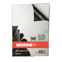 PAPEL CARBON CARTA NEGRO KORES C100