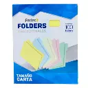 CARPETA CARTA AMARILLA FORTEC