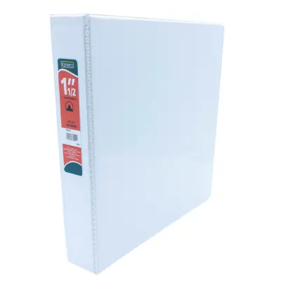 [7501428705094] CARPETA 1 1/2" BLANCO KINERA F1724