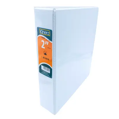 CARPETA 2" BLANCA KINERA