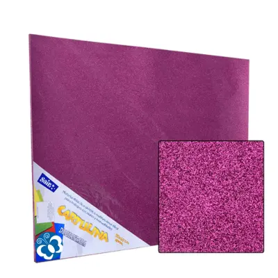CARTULINA DIAMANTADA 50X60 FUCSIA