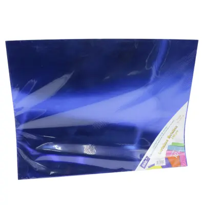 CARTULINA METALICA AZUL 10 50X65