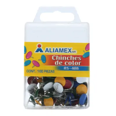 CHINCHETAS ALIAMEX COLORES AS-40B