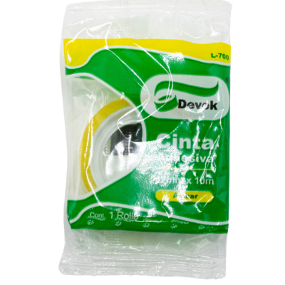 [7502008430184] CINTA TRANSP 12X10 DEVEK