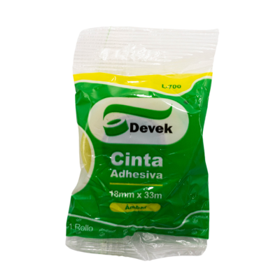 CINTA TRANSP 18X33 DEVEK