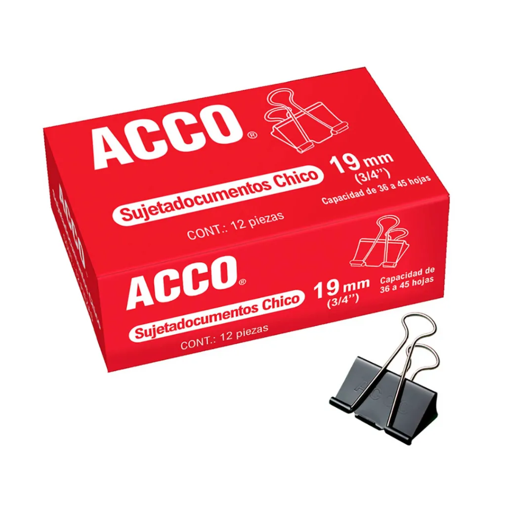 CLIP BILLETERO 19MM C12 ACCO