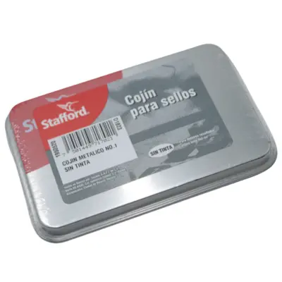COJIN METAL #1 SIN TINTA STAFFORD