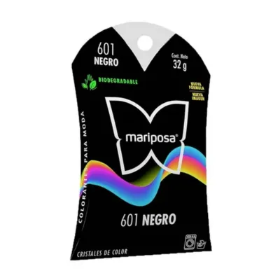 [7501130525096] COLORANTE NEGRO MARIPOSA 601