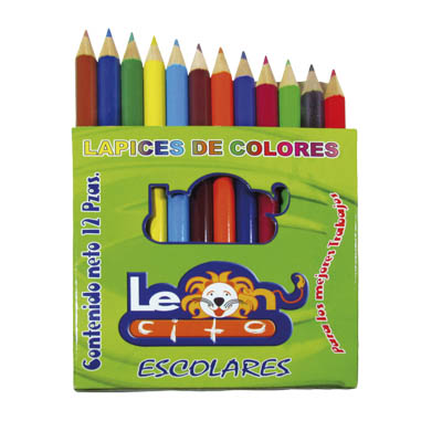 COLORES C12 CORTOS LEONCITO