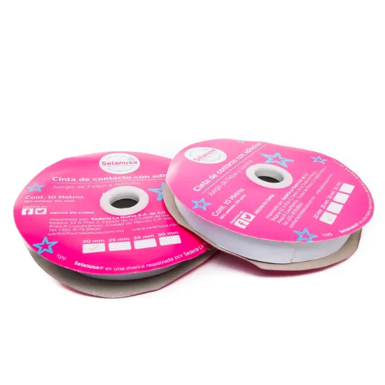 CONTACTEL CON ADHESIVO BLANCO 20MM 10M