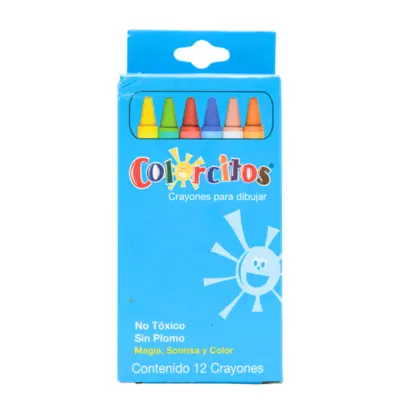 [7501130541669] CRAYONES DELGADOS C12 COLORCITOS
