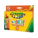 CRAYONES EXTRA GRUESOS C12 CRAYOLA SO BIG