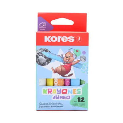 [9023800331410] CRAYONES JUMBO C12 KORES 33141