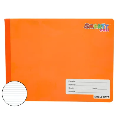 CUADERNO ITALIANO COSIDO DR 100H SMARTY 08004